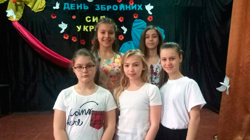 Святковий день на честь ЗСУ. ЗСШ-72. 2018.